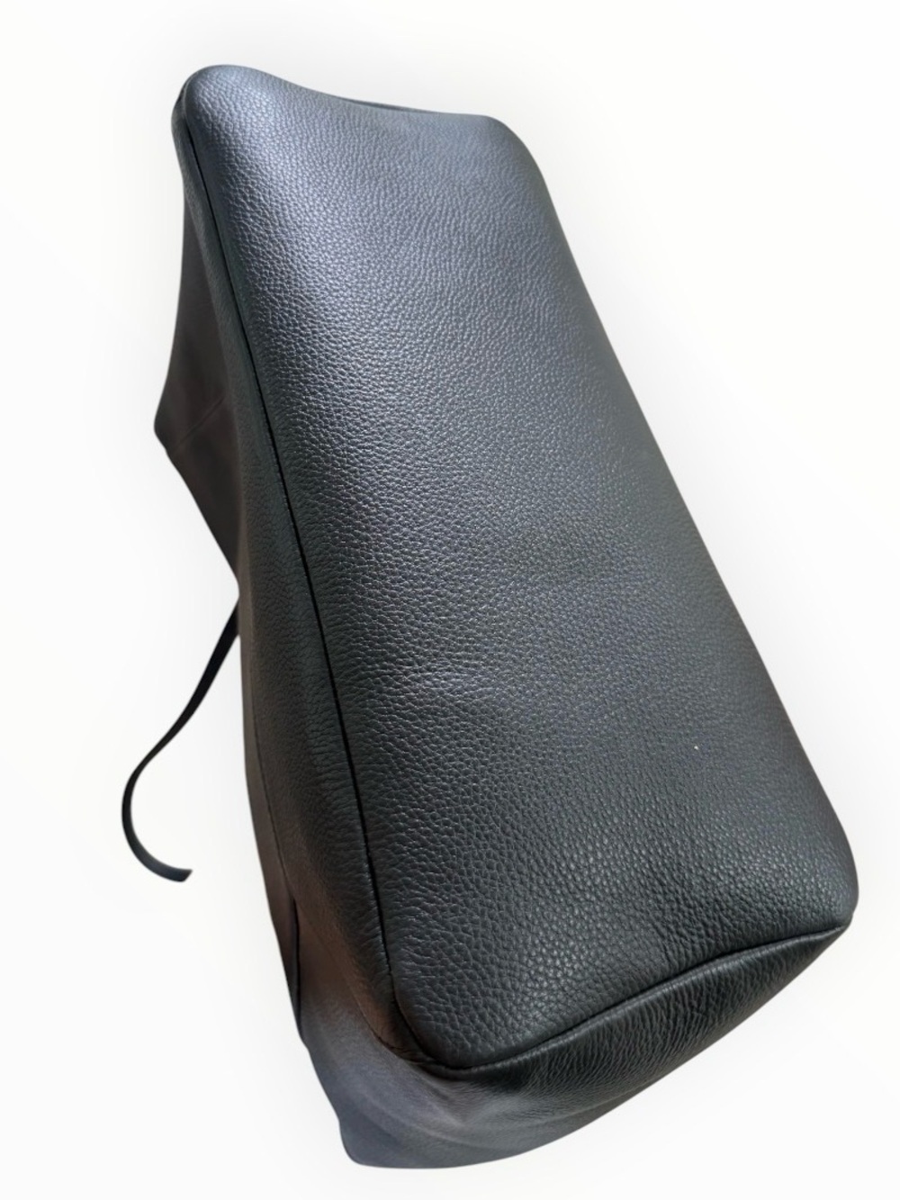 J.Jill classic Modern Leather black Tote Bag large excellent condition - Picture 3 of 7